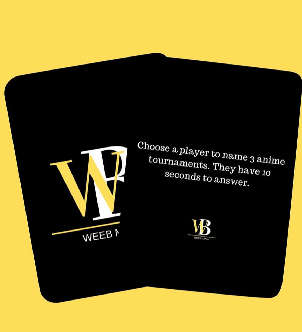 Weeb Mania! Card Game: Anime Edition