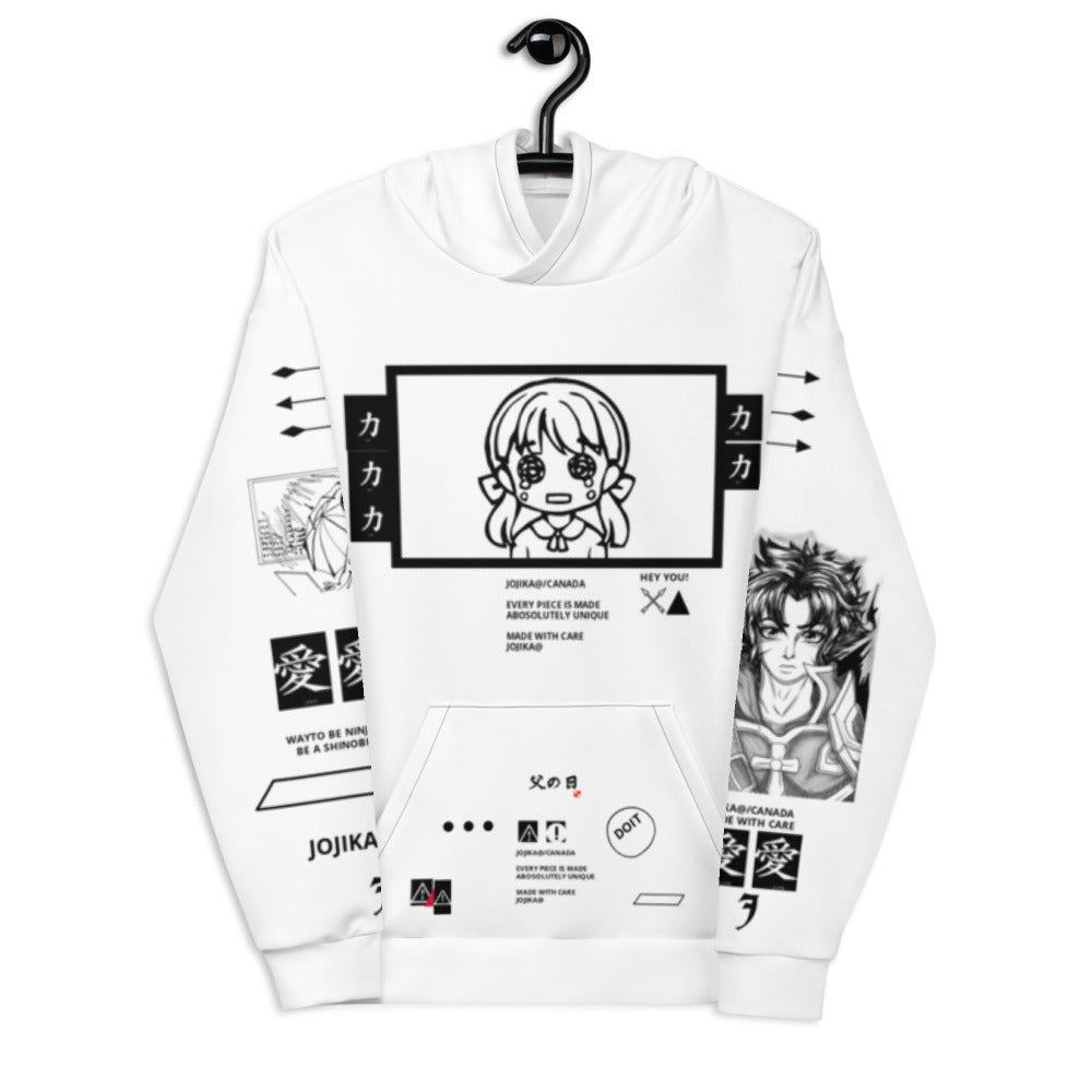 Weeb Mania’s Streetwear Hoodie ( White )